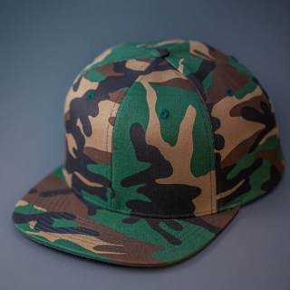 Camouflage Snapback Cap