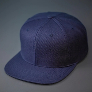 Solid Color Snapback Cap